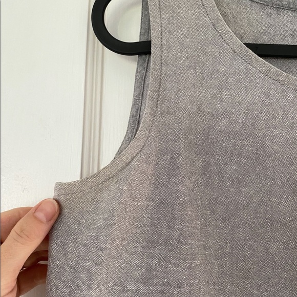 Boxy Tank Linen Cotton - Picture 2 of 2